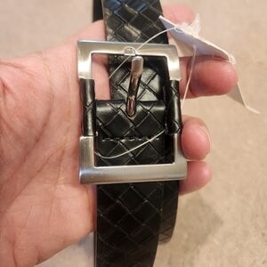 Nordstrom black belt new with tags, size Small